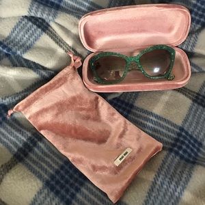 Miu Miu Logo Sunglasses